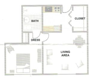 Cozy 1 bedroom Apartment in Downtown Gadsden, AL