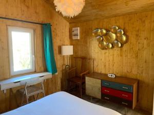 Chalets Escapade Romantique en Chalet Nature, Calme et Douceur au Bord de Marne : photos des chambres