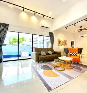 Kuala Selangor Modern Homestay with Pool 20pax - Kampong Tanjong Karang