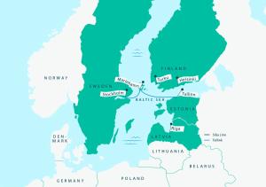 Tallink ferry -Tallinn 2 nights return cruise to Stockholm