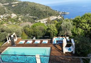 Luxurious studio suite near Monaco with sea view