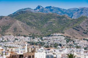 Old town Nerja, stunning sea views