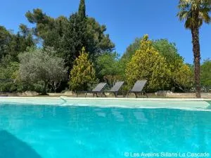 Charmant Studio avec Piscine Privative sur 1500m2 de Terrain Proche Cascade de Sillans VAR Verdon - Fox-Amphoux