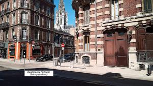 Appartements Rouen - L'atelier - Centre Historique - Charmant appartement Authentique - Souplex : photos des chambres