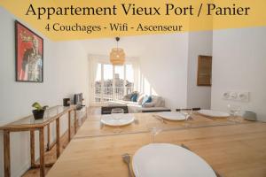 Appartements Appartement tout equipe Vieux Port 4 couchages : photos des chambres