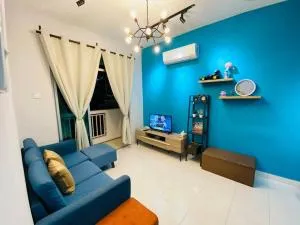Cozy 3BR Apartment with Free Netflix - Kampong Batu Maung