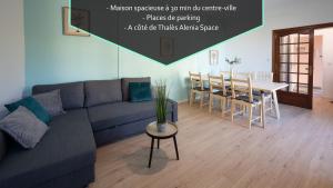 Maisons de vacances Le Turquoise Maison Toulouse : photos des chambres