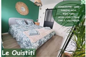 Appartements Le Ouistiti - 50 m de la Gare - Parking Prive : photos des chambres