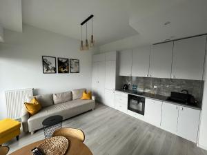 Miodowy Apartament w Hanza Tower -Sauna&Pool