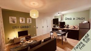 Appartements Cosy Gannat : photos des chambres