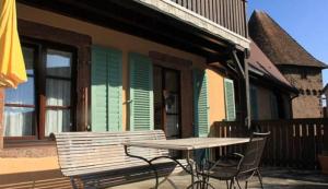 Plein Sud vue sur les Vosges et le vignoble