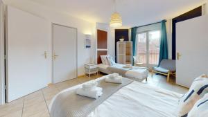 Appartements Gite des Bains PARKING HYPERCENTRE 6-8personnes : photos des chambres