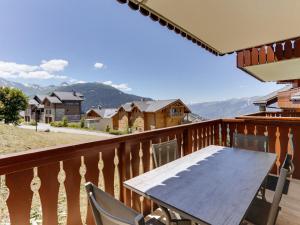 Appartement rénové 4 pièces, 8 pers, près des pistes, Vallandry, parking, balcon sud - FR-1-411-154