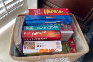 Balcony with Tennis Court View Hilton Head Condo