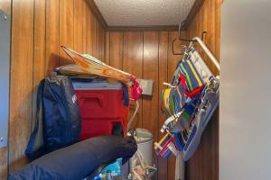 Balcony with Tennis Court View Hilton Head Condo