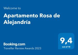 Apartamento Rosa de Alejandría