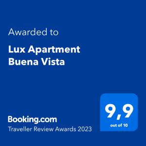 Lux Apartment Buena Vista