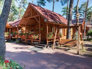 Holiday houses near the seaside beach, Pobierowo