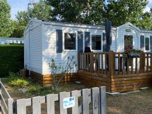 Campings MOBILE HOME 6 personnes IDEAL Famille mer et campagne : Mobile Home