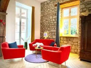 Altstadt pur!An der wunderschönen Katharinenkirche - Guntersblum