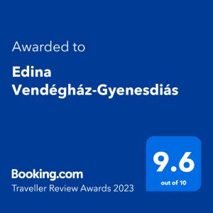 Edina Vendégház-Gyenesdiás