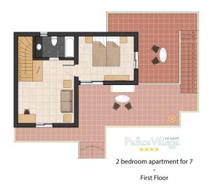 Two-Bedroom Villa split level