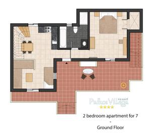 Two-Bedroom Villa split level