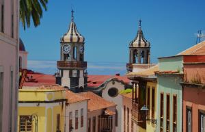 Romantisches Haus in der historischen Altstadt von Orotava