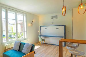 Appartements Studio de Luxe Meuble ,Clim et Parking Options, lave-linge : photos des chambres