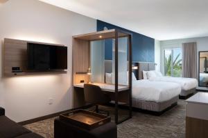 Suite, 2 King, Trundle bed room in SpringHill Suites by Marriott Cape Canaveral Cocoa Beach