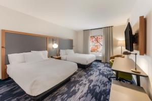 Queen Room with Two Queen Beds room in Fairfield by Marriott Inn & Suites Columbus Canal Winchester