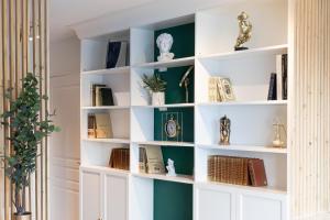 Appartements The Green Home - Quiet and Fully Equipped High-End Studio with parking : photos des chambres