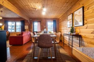 Chalé de Montanha com sons de rio