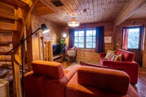 Chalé de Montanha com sons de rio