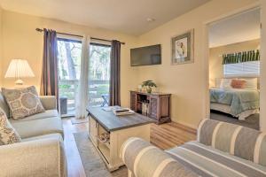 Walk to Beach Resort-Style Hilton Head Condo!