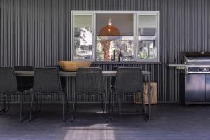 The Black Beach House