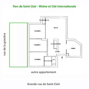 Appartements Le Cite Internationale Saint Clair : photos des chambres