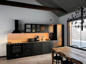 Porthos Ski-in Lodge with private hot tub and sauna in Lapland