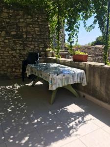 Maisons de vacances Propriete de 2 chambres avec piscine partagee jardin clos et wifi a Orgnac l'Aven : photos des chambres