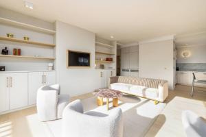 Appartements Appartement luxueux vue mer a Deauville avec services : photos des chambres