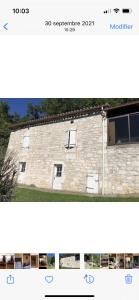 Maisons de vacances Detente en campagne dans le quercy une Chambre lit double et un matelas d appoint une personne dans le salon : photos des chambres