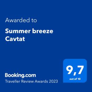 Summer Breeze Cavtat