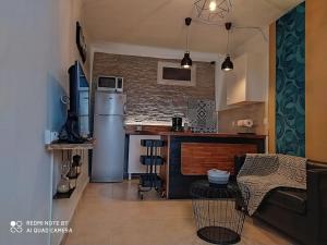 Duplex avec jardin, proche village