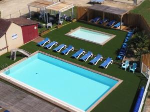 Campings Mobil-Home terrasse Semi-Couverte : photos des chambres