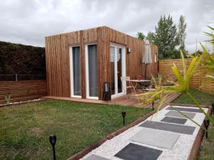 Chalets ღ Le Maluti • Chalet pour 2 personnes a Hostens : photos des chambres