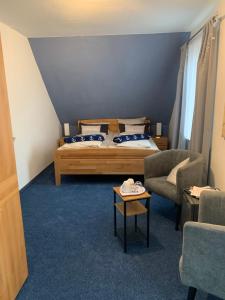 Double Room with Balcony room in Hotel Meerblick garni