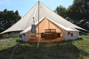 Tentes de luxe Chateau Morinerie Glamping : photos des chambres