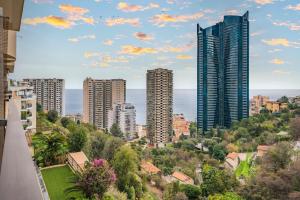 Appartements Frontiere Monaco-Terrasse Vue Mer-Parking Gratuit : photos des chambres