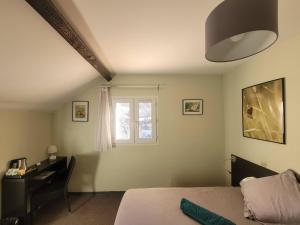 Hotels Hostellerie de Rimplas : Chambre Lits Jumeaux - Vue sur Jardin