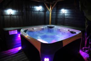 Maisons de vacances Gite dans maison en pierres avec jacuzzi : photos des chambres